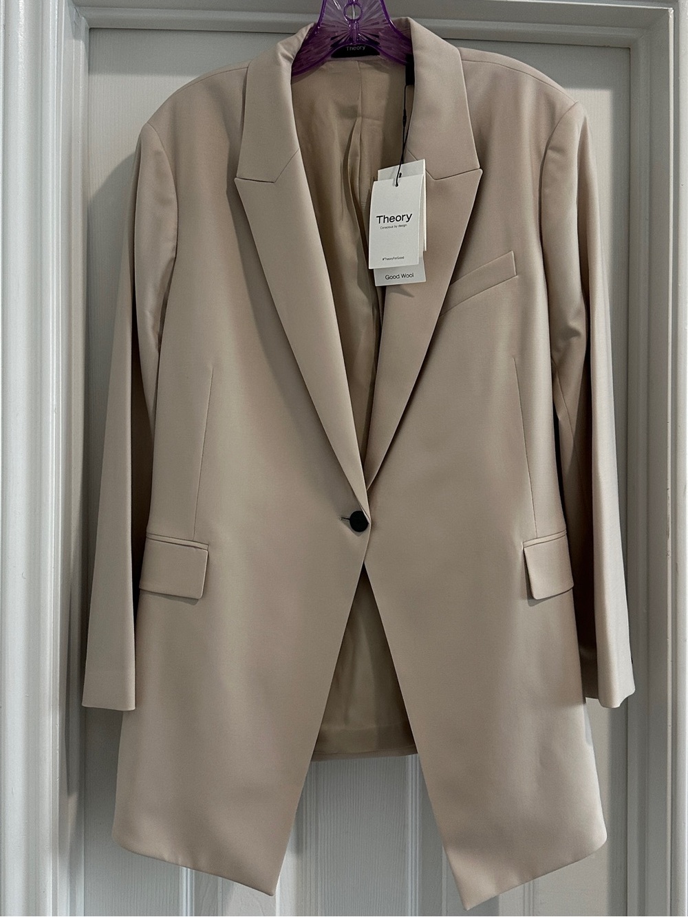 Theory Etiennette Blazer in Good Wool - NWT - 18